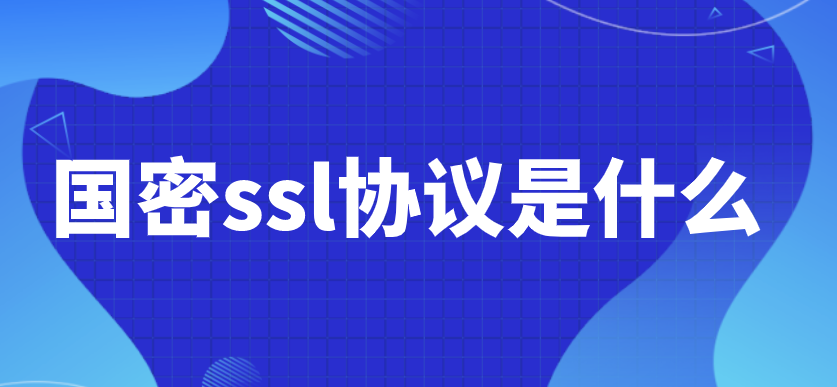 國密ssl協議是什么